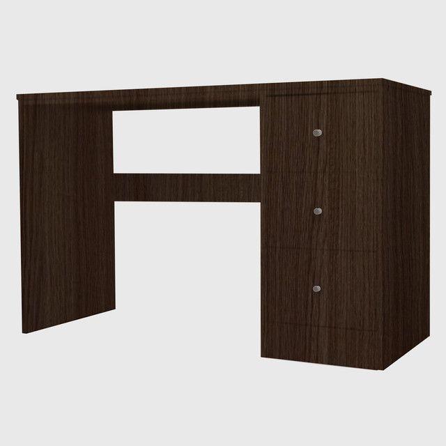 Escritorio Lado Derecho Chocolate-0