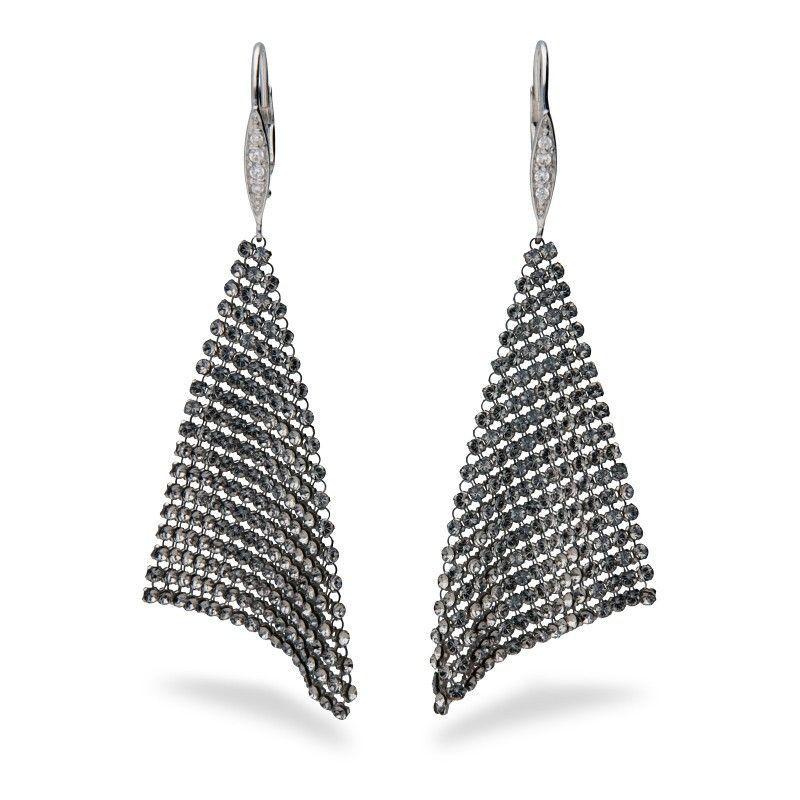 Pendientes Elegance Silver Night-0