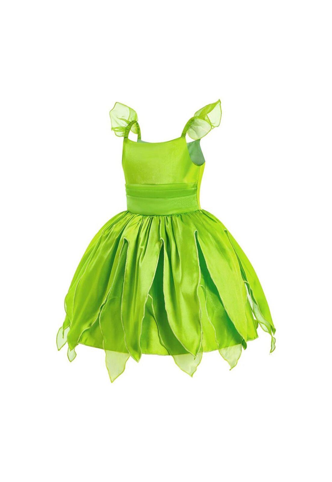 Disfraz Infantil Completo Campanita Tinker Bell Disney-3