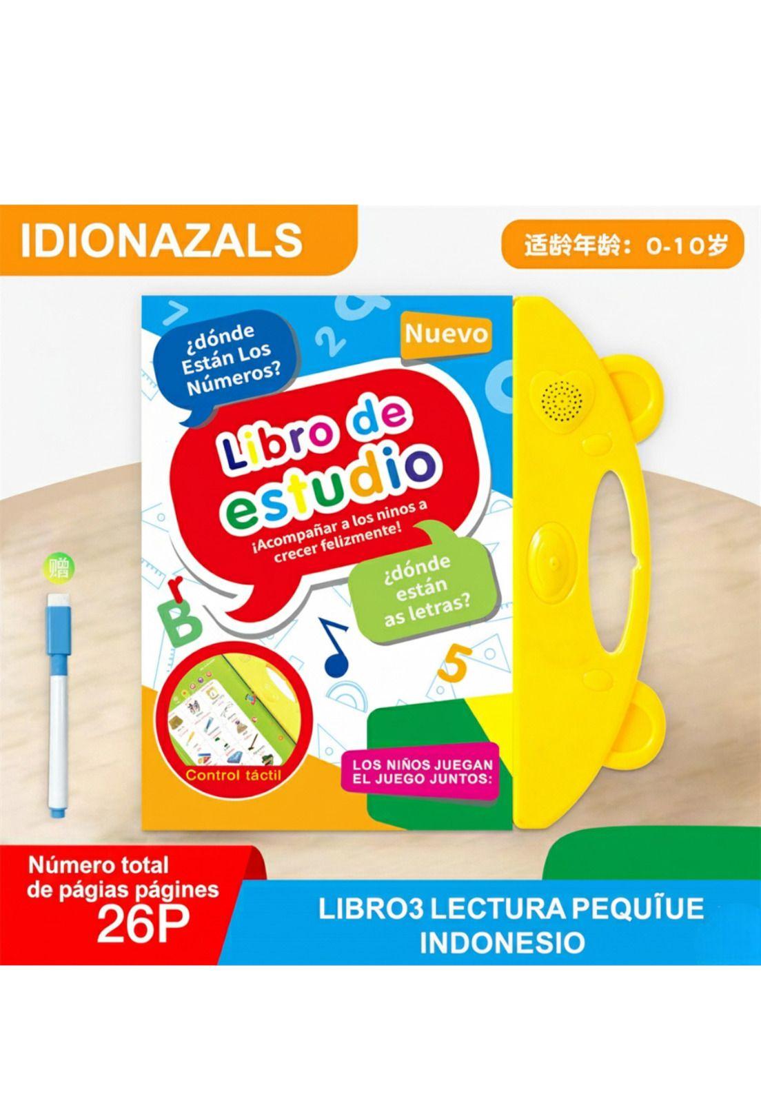Libro Interactivo Infantil Didáctico Con Sonido Educativo-2
