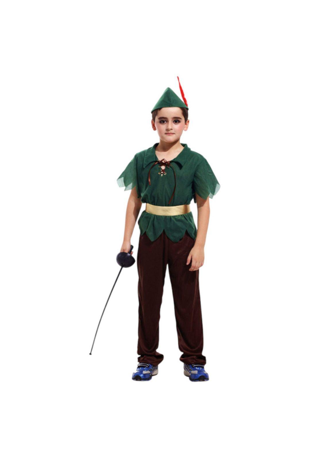 Disfraz Infantil Peter Pan Verde-1