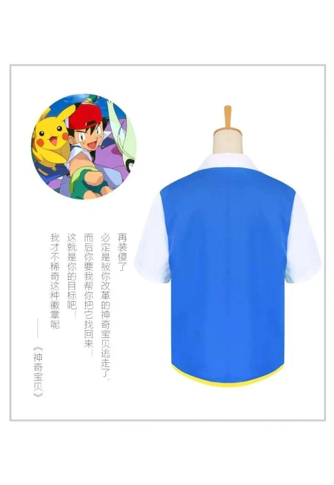 Disfraz de Ash Ketchum Pokemon para adulto-2