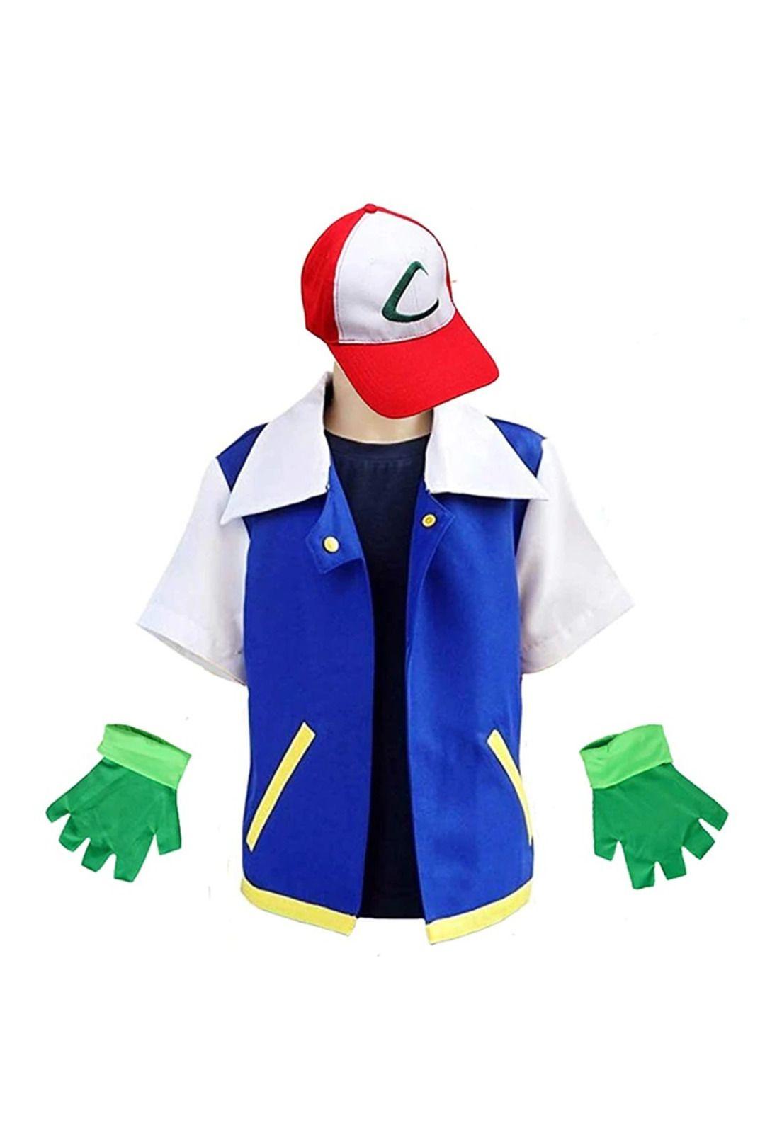 Disfraz de Ash Ketchum Pokemon para adulto-5