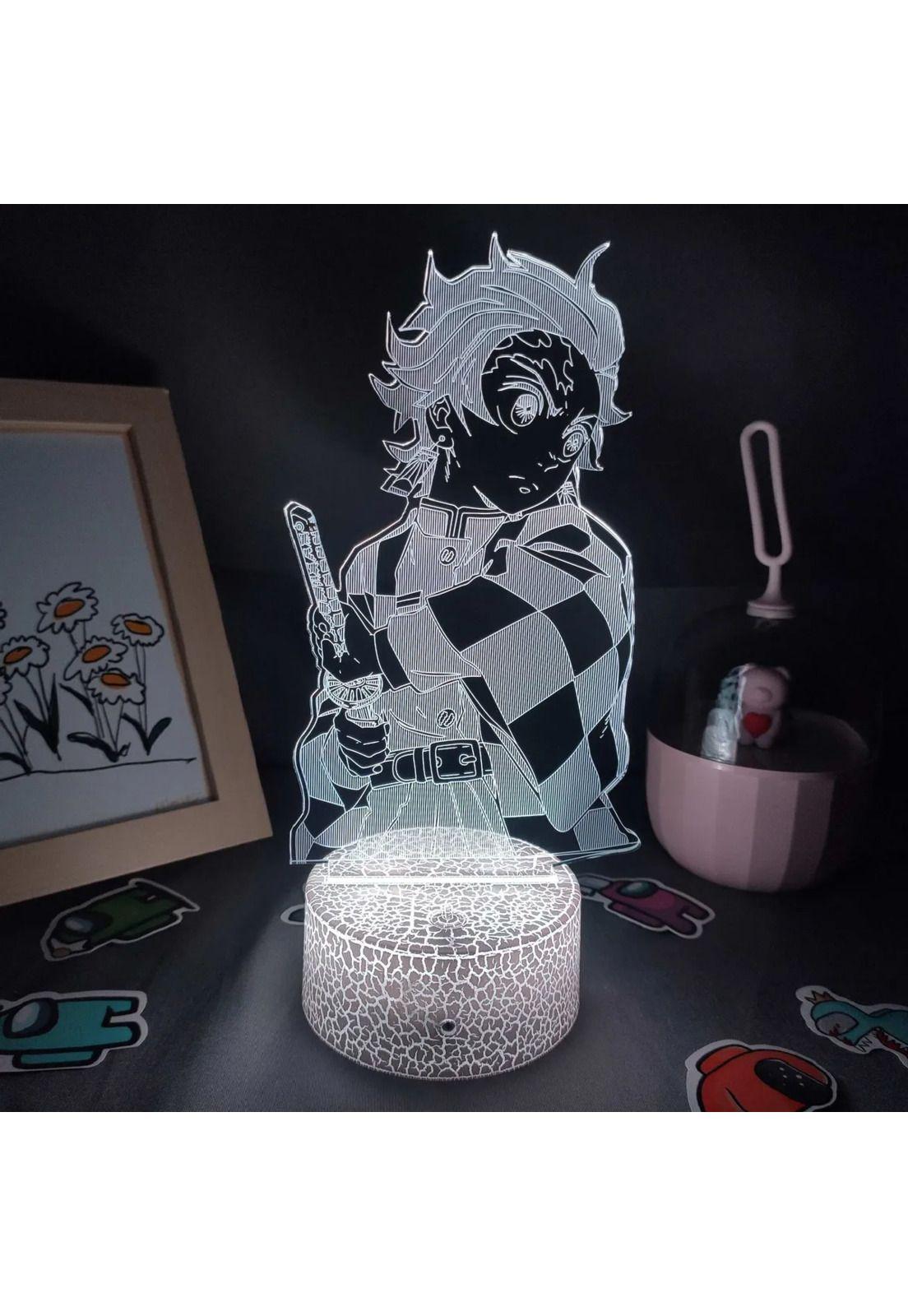 Lámpara 3D Tanjiro Kamado- Kimetsu no Yaiba-5