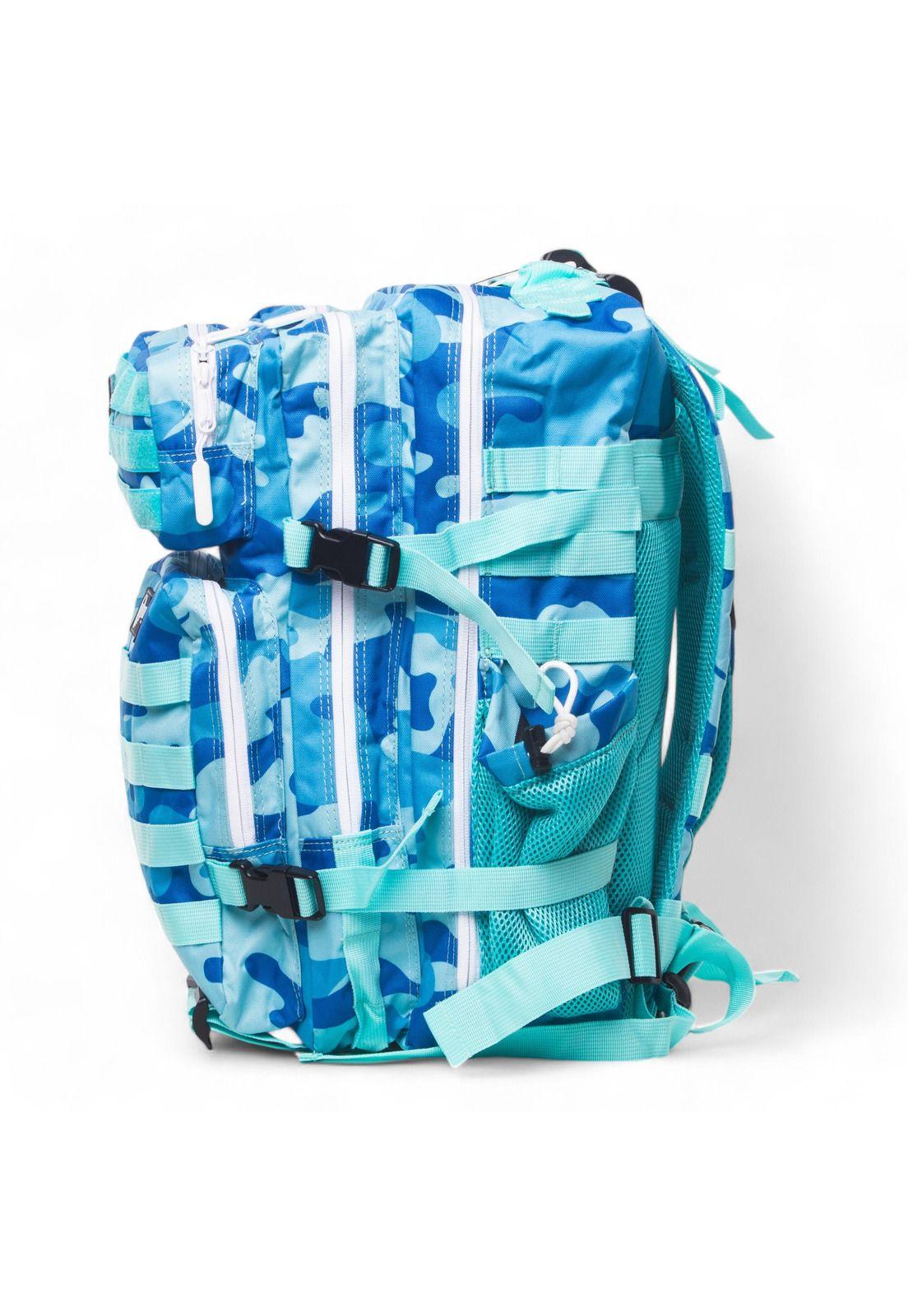 Mochila táctica 45L Camuflaje aqua TITANFIT-2