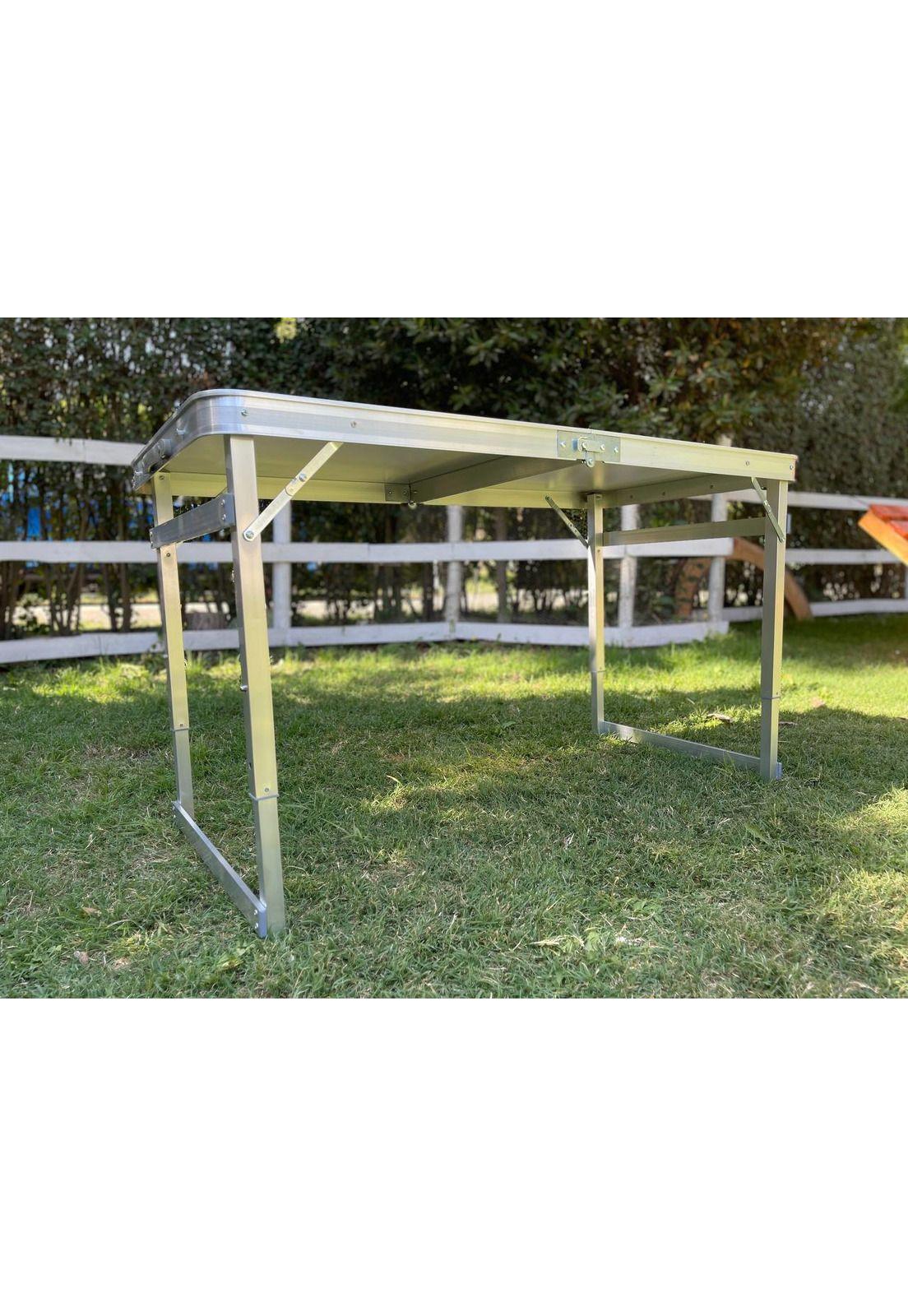 Mesa Pleglable Madera Camping Picnic-4