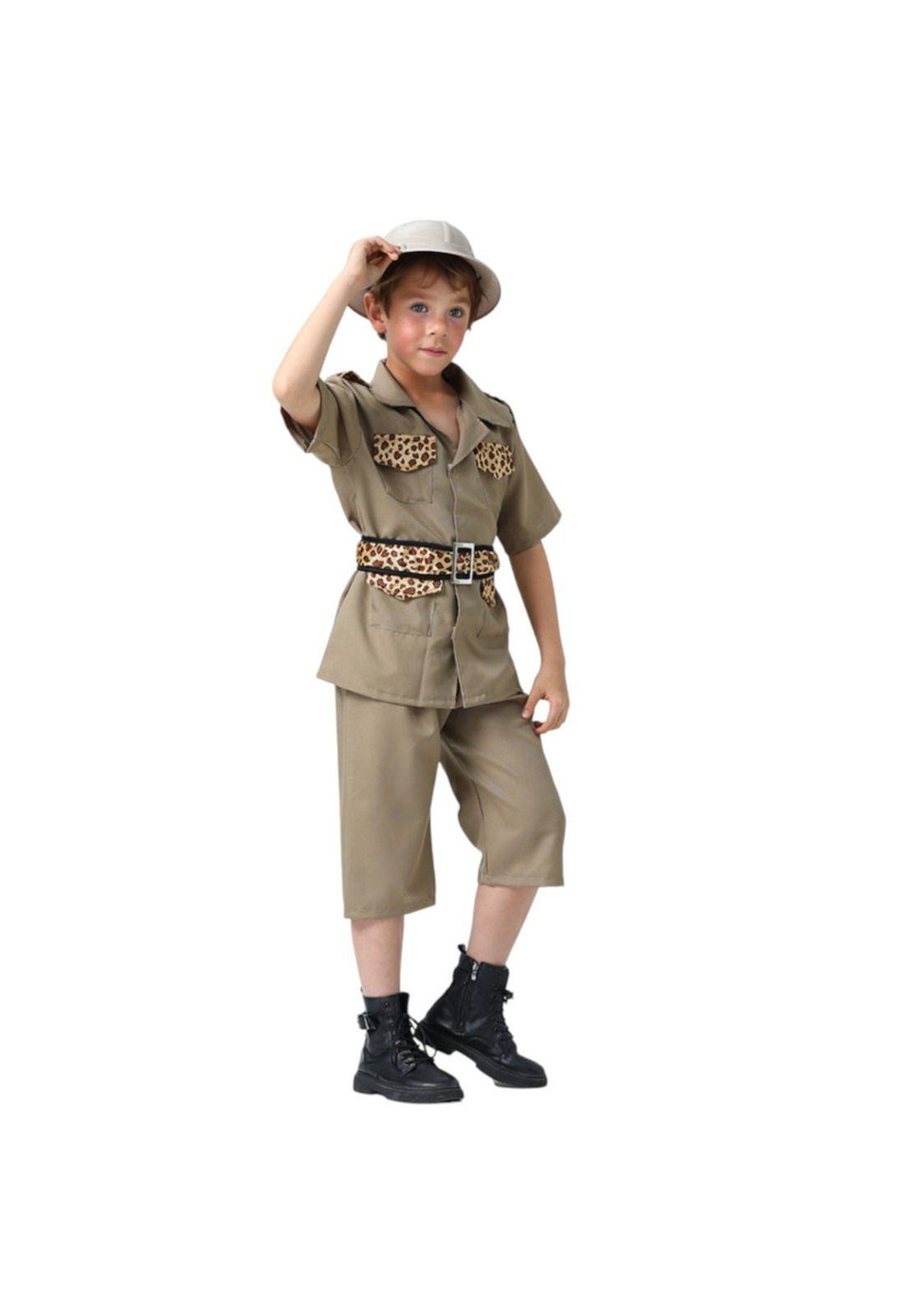 Disfraz Infantil Explorador Jungla Biologo-3