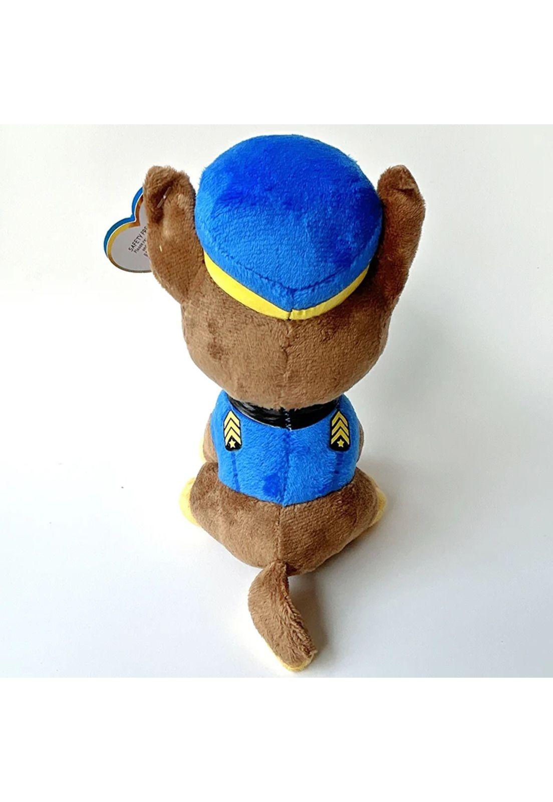 Peluche Chase Paw Patrol Patrulla Canina 17cm-2