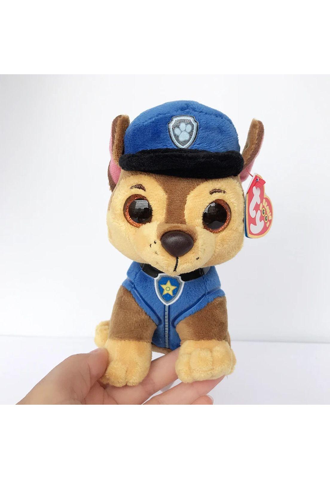 Peluche Chase Paw Patrol Patrulla Canina 17cm-4