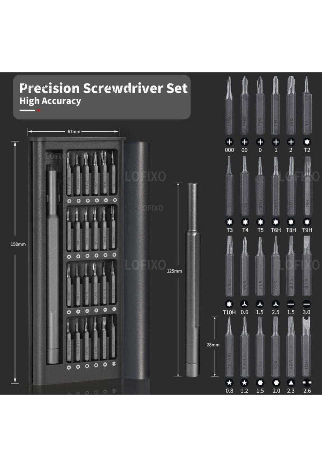 Desatornillador 24 en 1 CR-V Magnético Aluminio 12.5cm-6