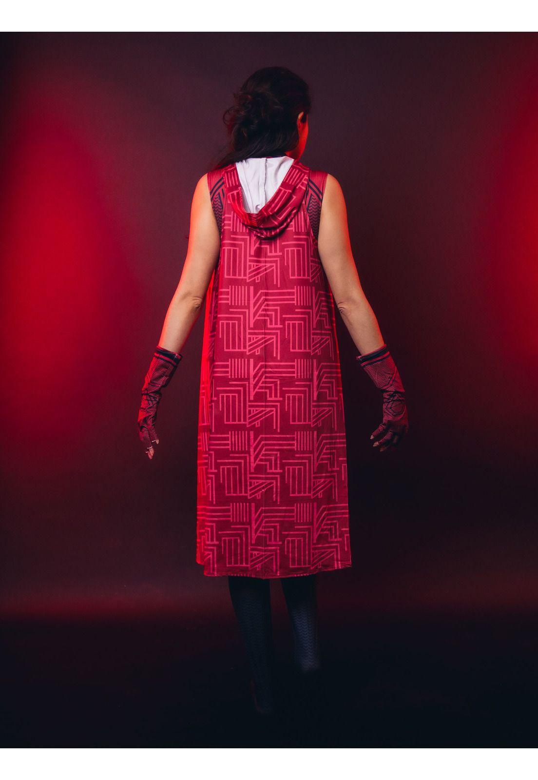 Disfraz Cosplay Bruja Escarlata de Wanda Visión Marvel-2