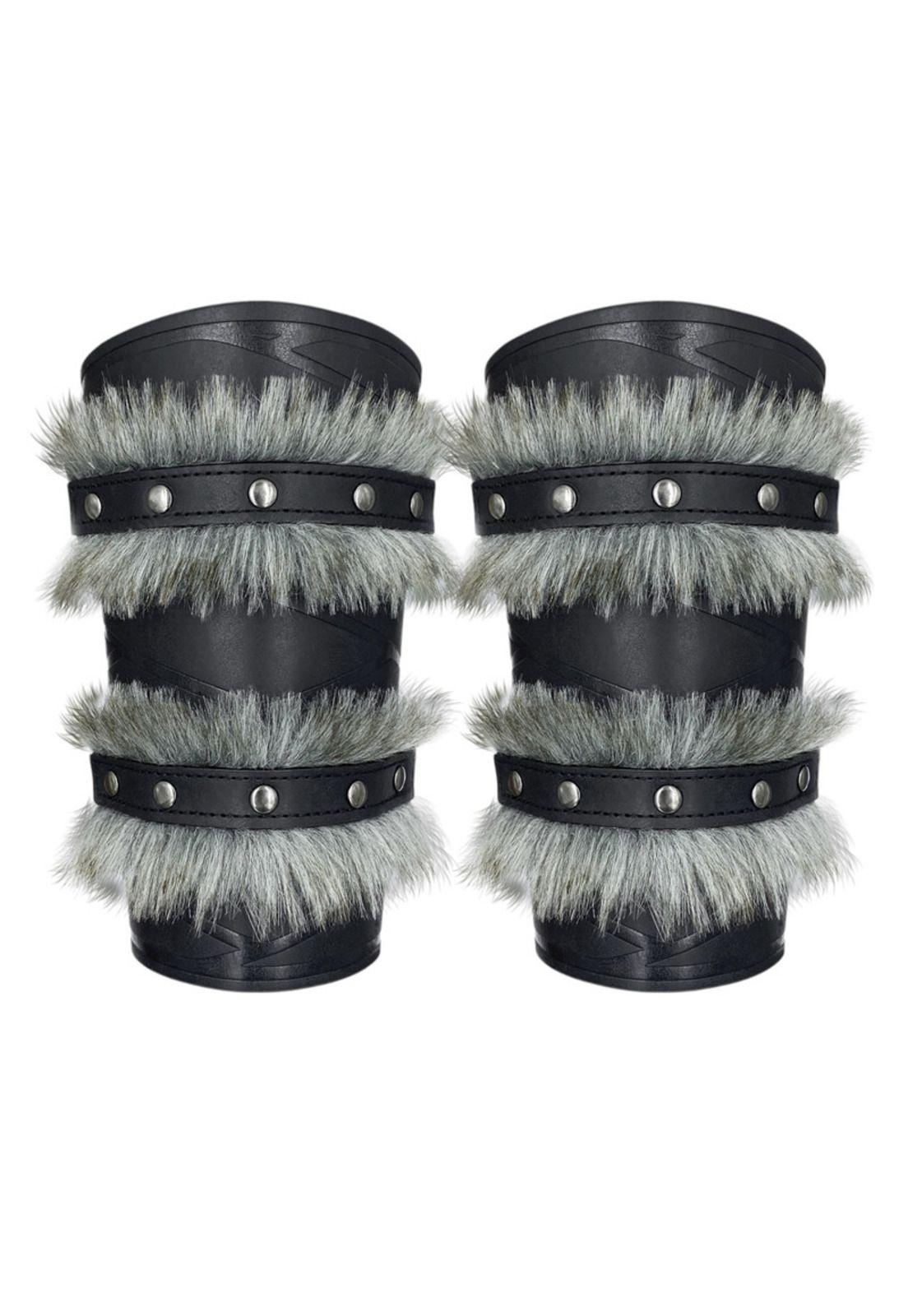 Disfraz Brazalete Armadura Lobo Vikingo-0