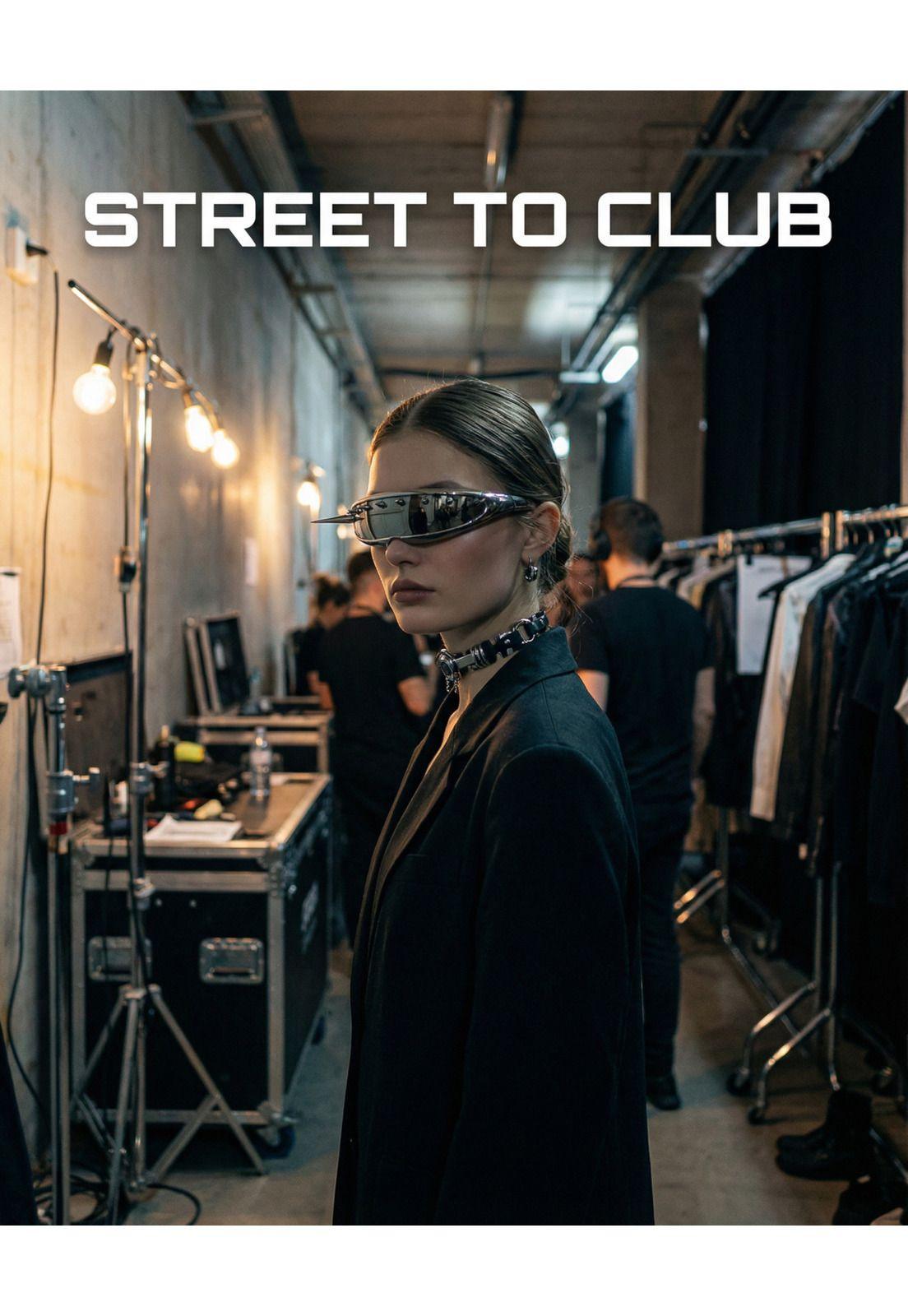 Lentes Retro Futuristas Steampunk Rave Rock Para Mujer-7