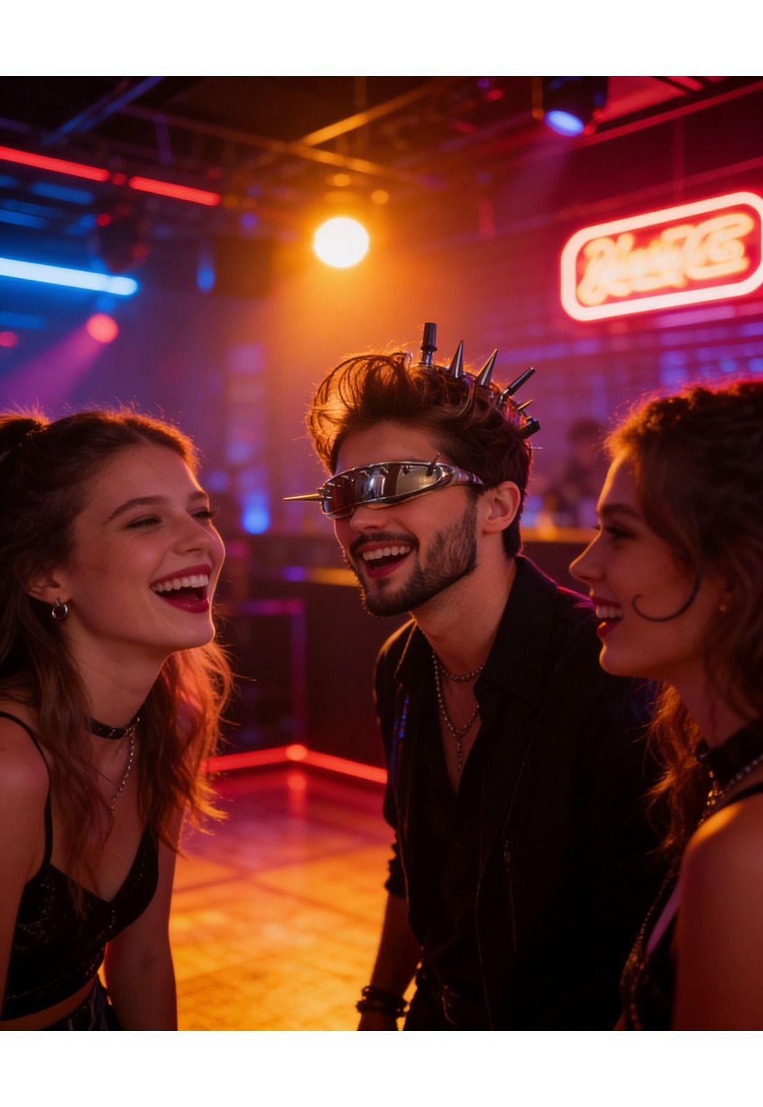 Lentes Retro Futuristas Steampunk Rave Rock Para Mujer-9