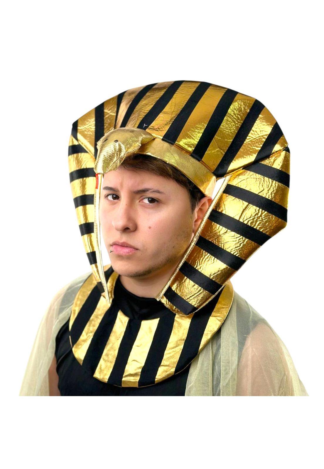 Casco Sombrero De Faraón Egipcio Accesorios De Cosplay-3