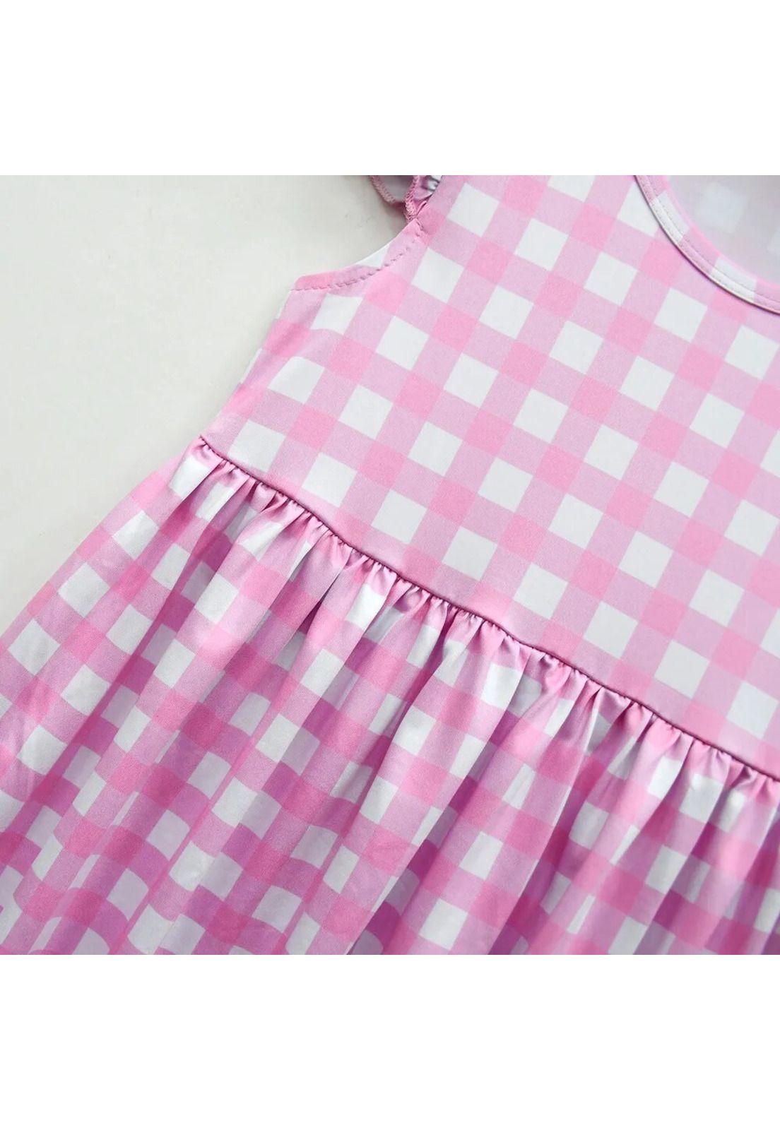 Cosplay Barbie Vestido Clásica - Disfraz Pelicula Infantil-7