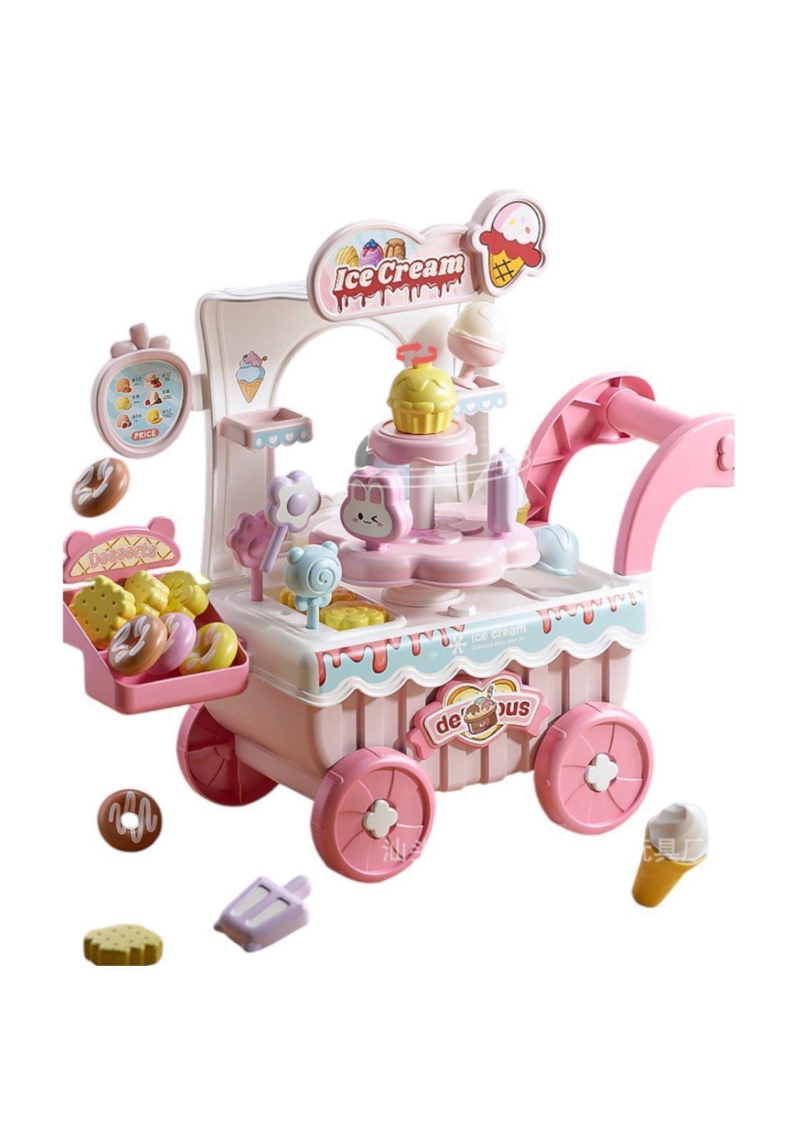 Juguete Carrito de Helados Infantil Dulces para Niños-5