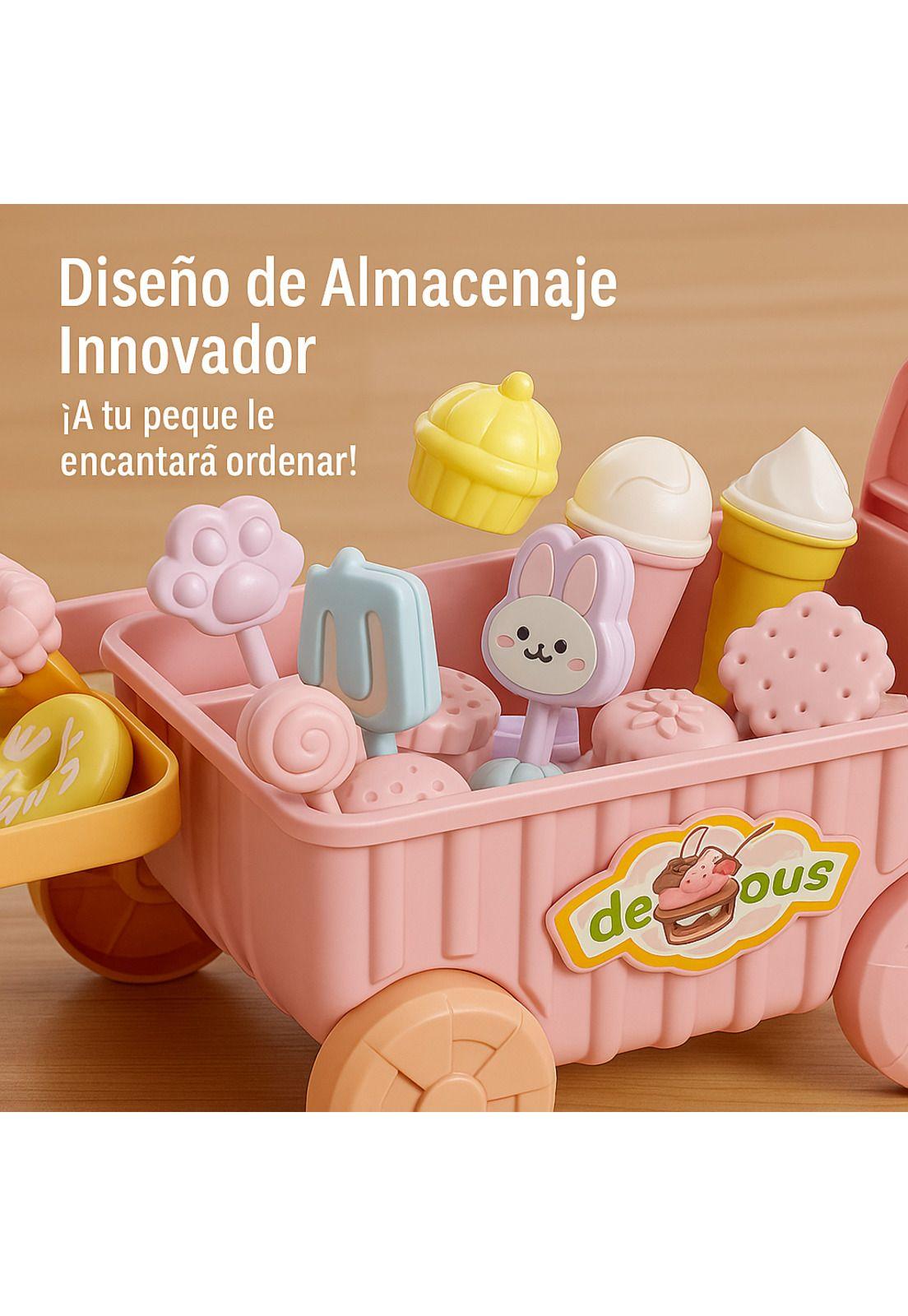 Juguete Carrito de Helados Infantil Dulces para Niños-3
