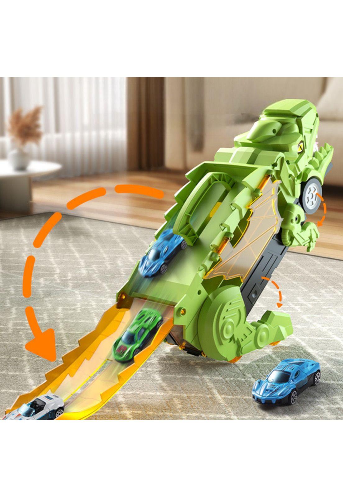 Juguete Dinosaurio Lanzador Autos 12 Para niños-2