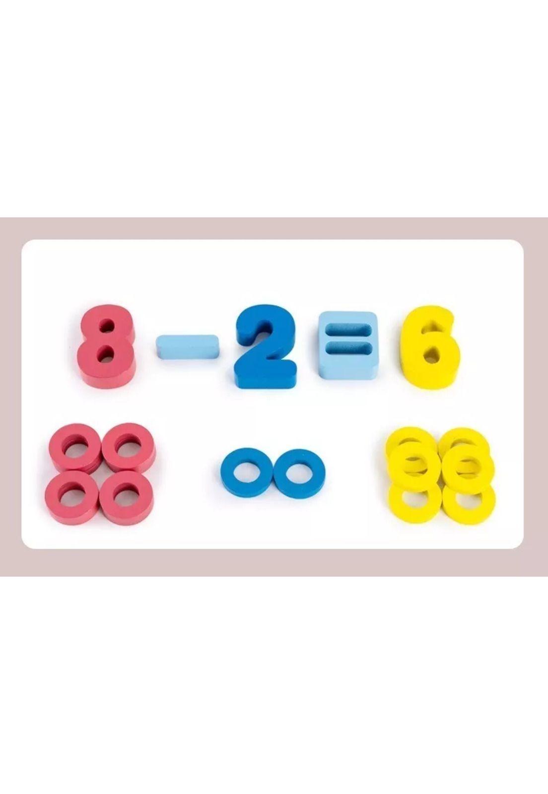 Juguete Didáctico Madera Montessori Conteo Preesco-4