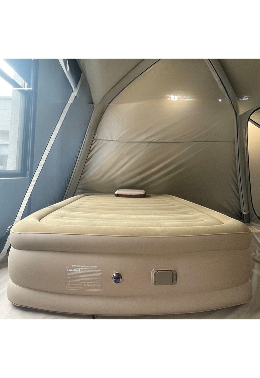 Colchon Inflable Automatico Camping Premium-1