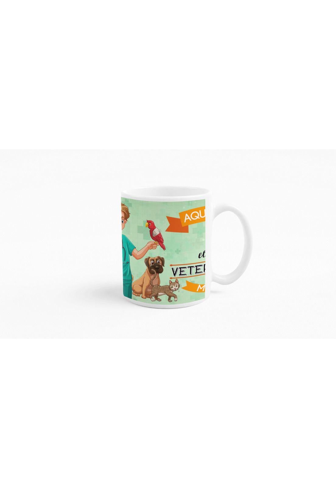Tazones tazas blancas Para el Veterinario Personalizado-2
