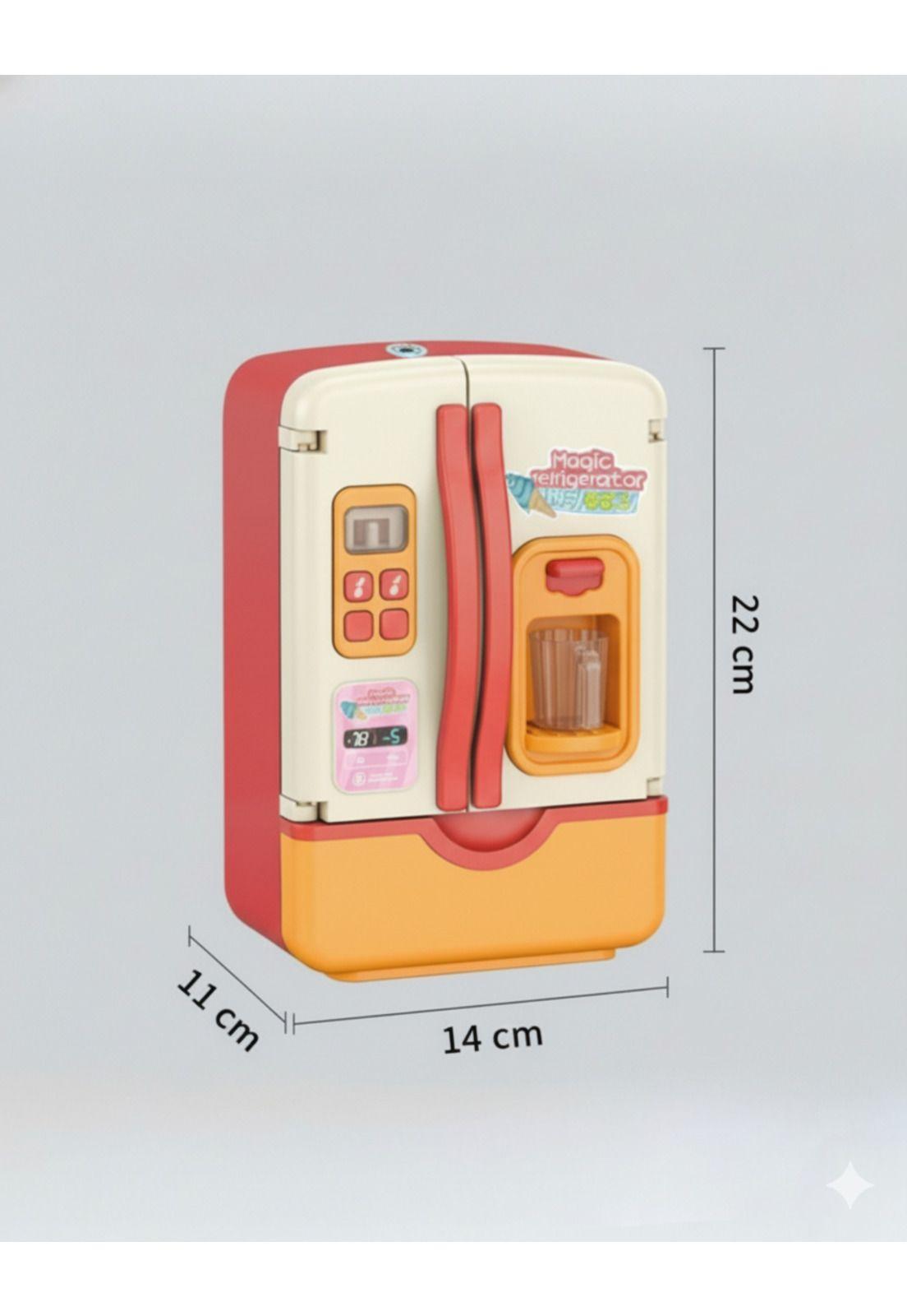 Juguete Refrigerador Mágico Infantil Con Humo Y Hielos-5