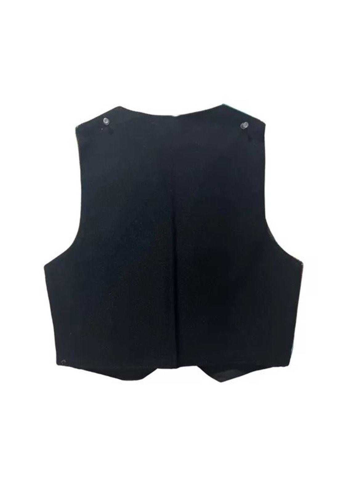 Vestimenta Chilote Para Niño Chaleco Con Gorro Y Calcetin-2
