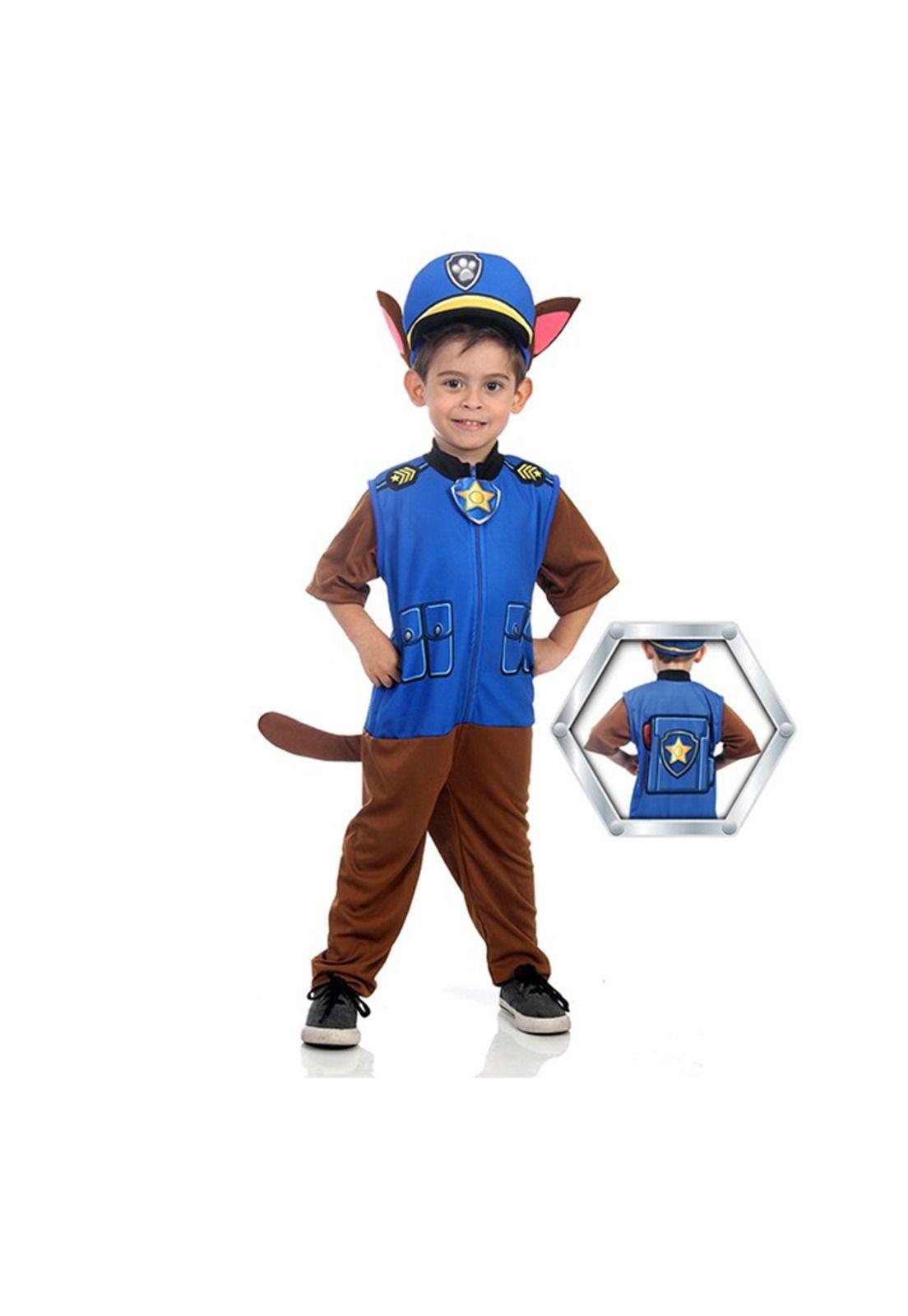 Disfraz Cosplay Chase Paw Patrol - Patrulla Canina-0