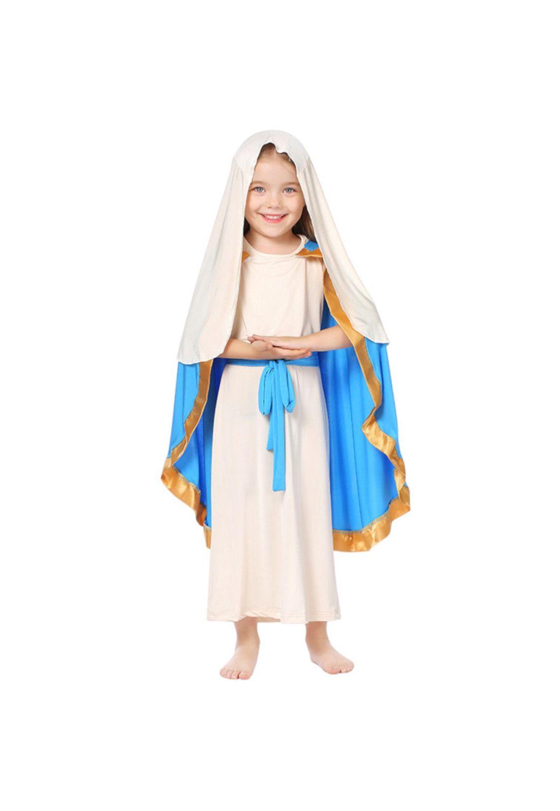 Disfraz Infantil Virgen Maria-0