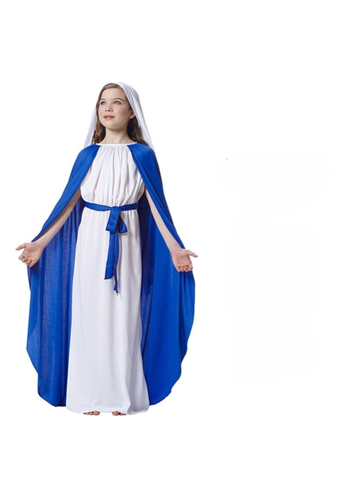 Disfraz Infantil Virgen Maria-1