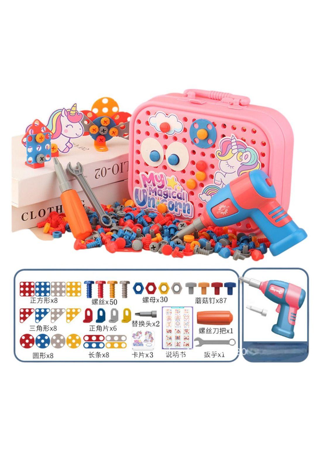 Set Maleta Herramientas Creativa  Niñas De Unicornio-5