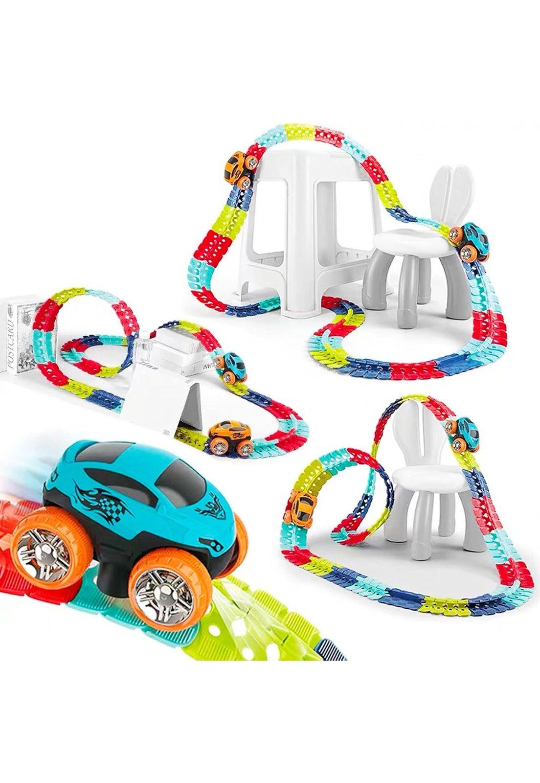 Autopista Magica Flexible Gravedad 0 92 Pcs para Niños-0