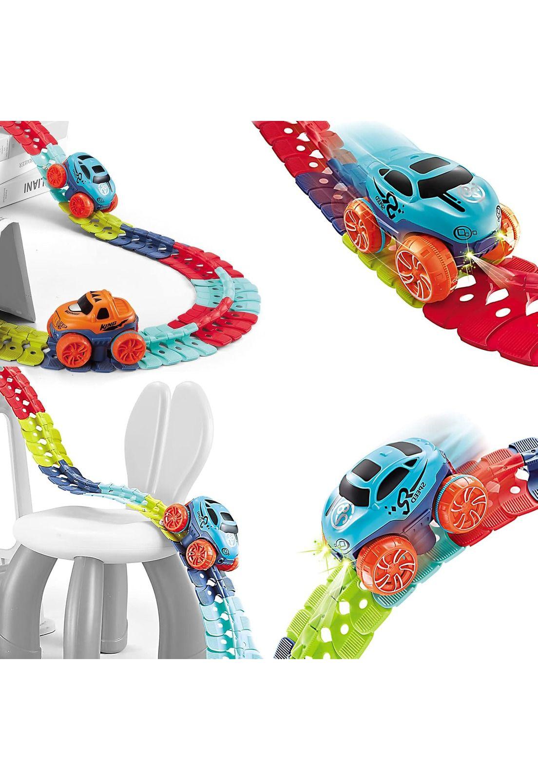 Autopista Magica Flexible Gravedad 0 92 Pcs para Niños-2