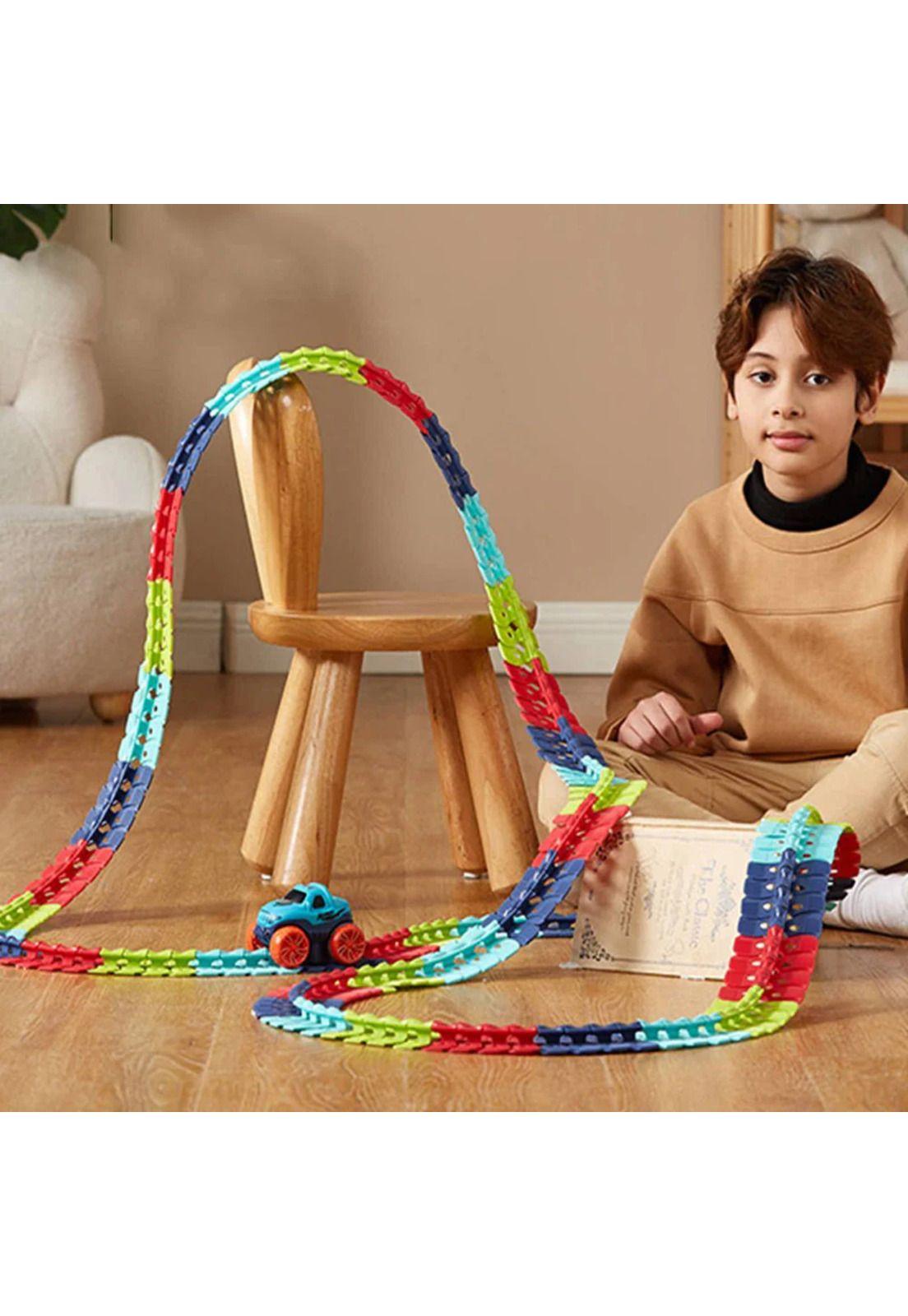 Autopista Magica Flexible Gravedad 0 92 Pcs para Niños-3