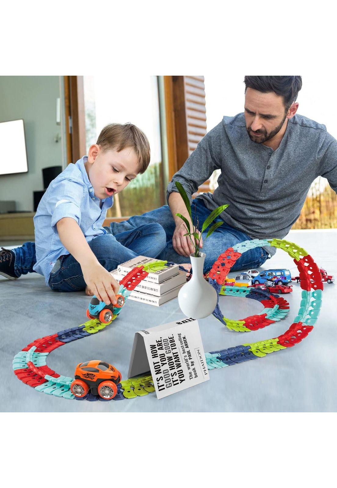 Autopista Magica Flexible Gravedad 0 92 Pcs para Niños-4