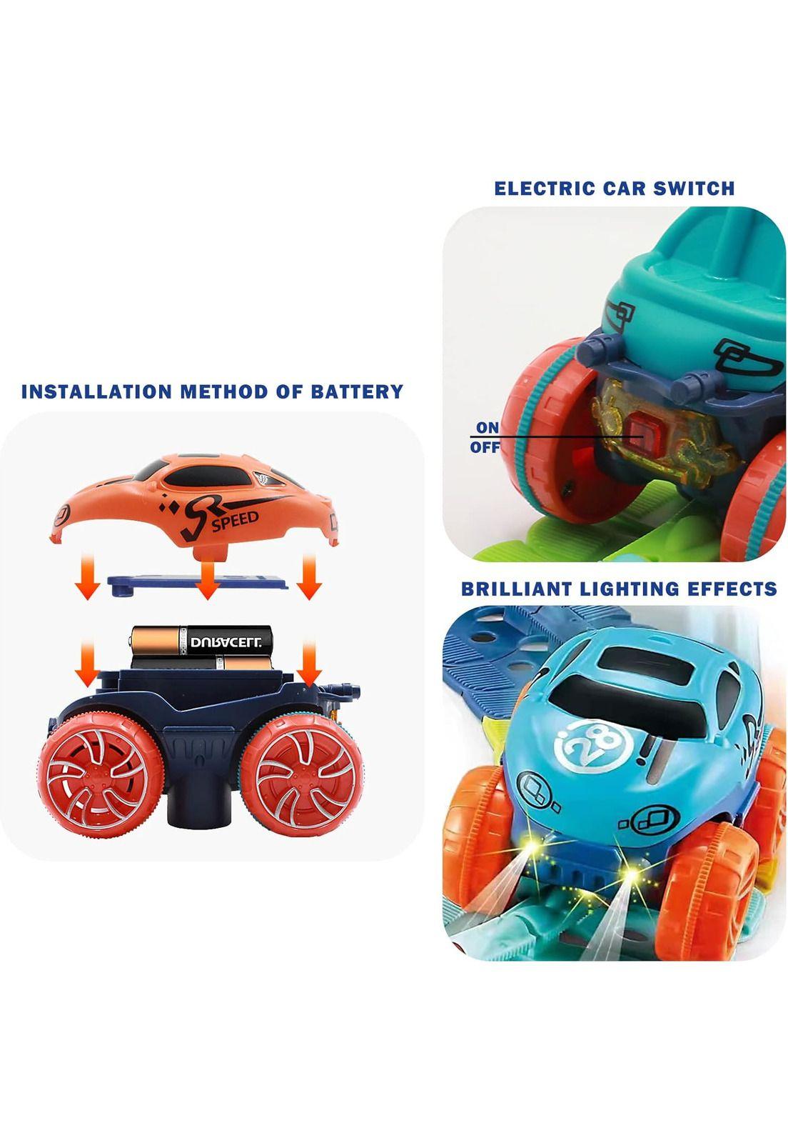 Autopista Magica Flexible Gravedad 0 92 Pcs para Niños-5