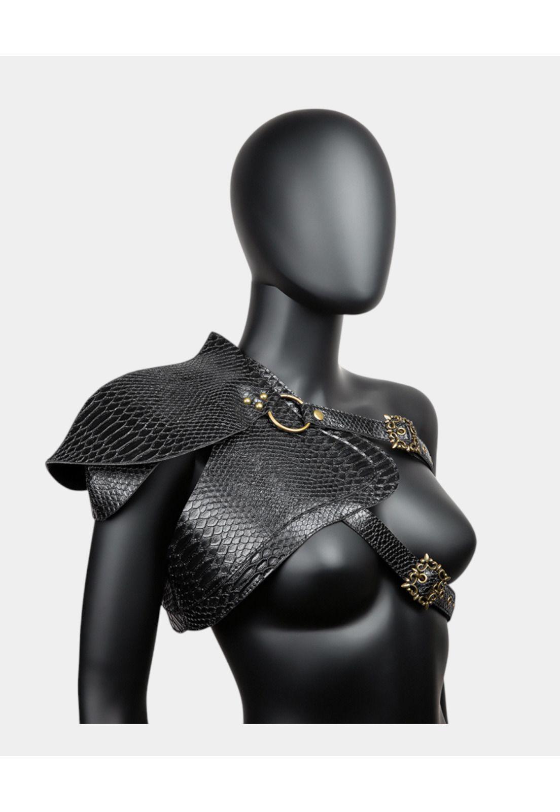 Armadura HombreraVikinga Gotico Steampunk Accesorio Disfraz-4