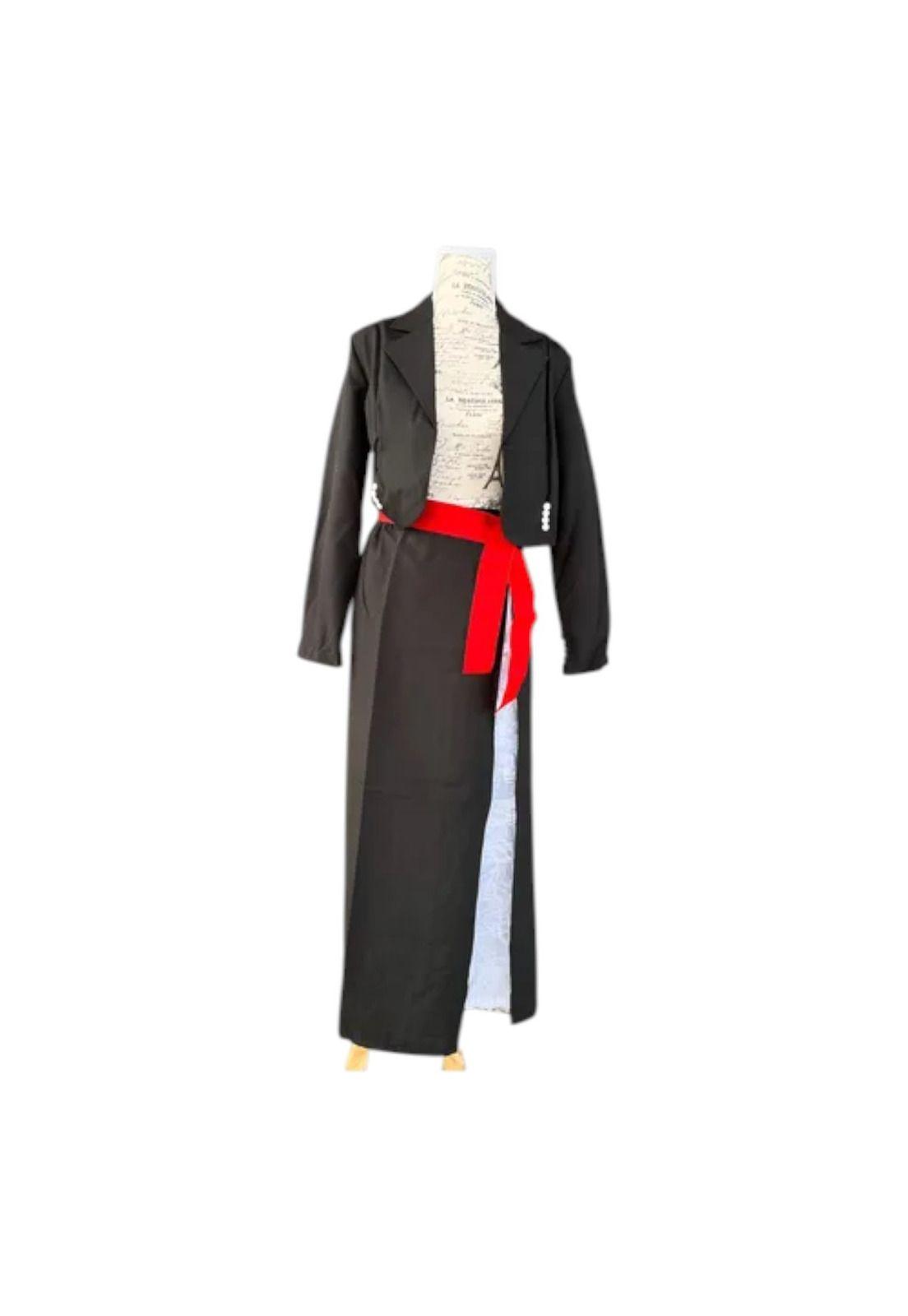 Traje Huasa Elegante Mujer Adulto Tradicional-0