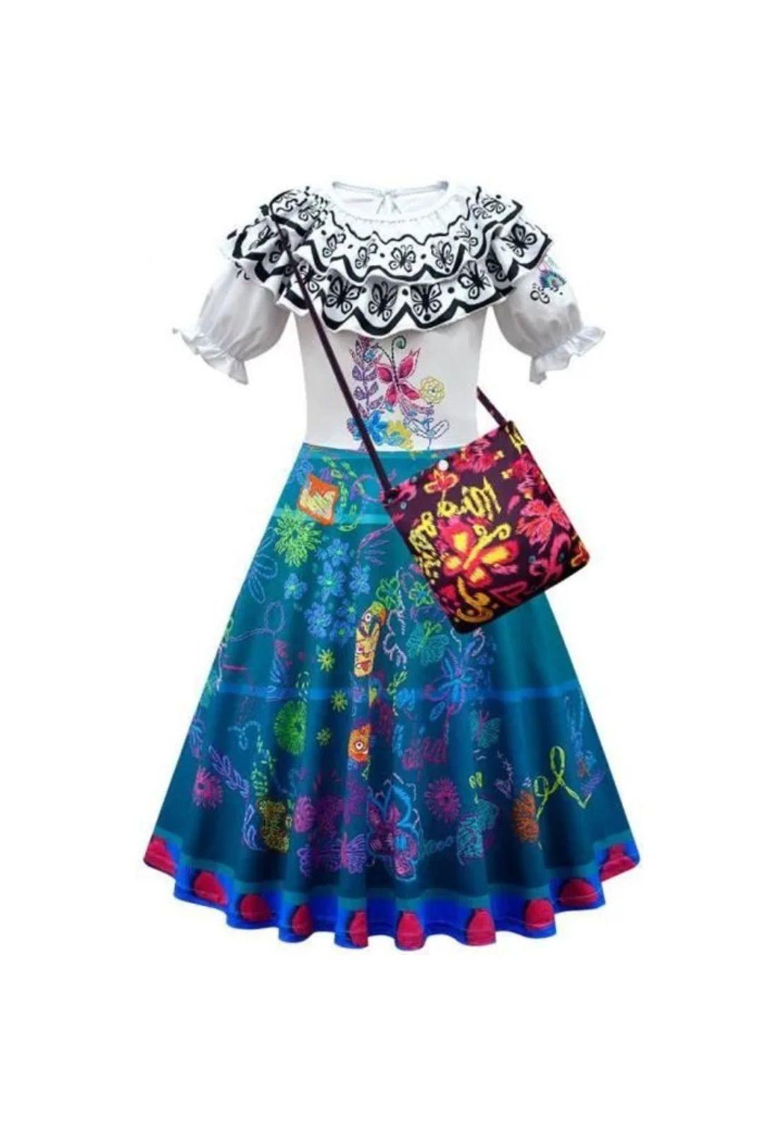 Disfraz Mirabel Encanto Cosplay Disney Disfraz Para Niñas-0
