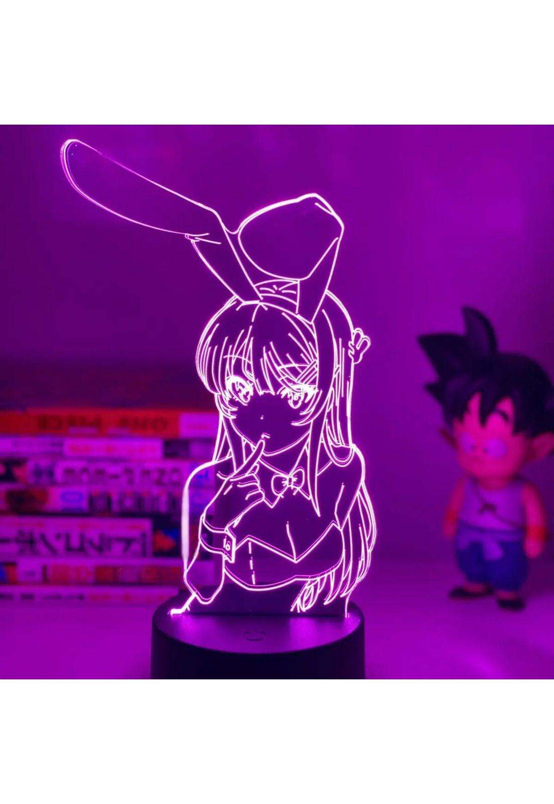 Lampara 3D Mai Sakurajima-5