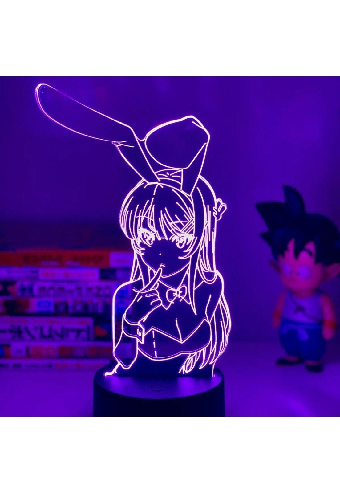 Lampara 3D Mai Sakurajima-6