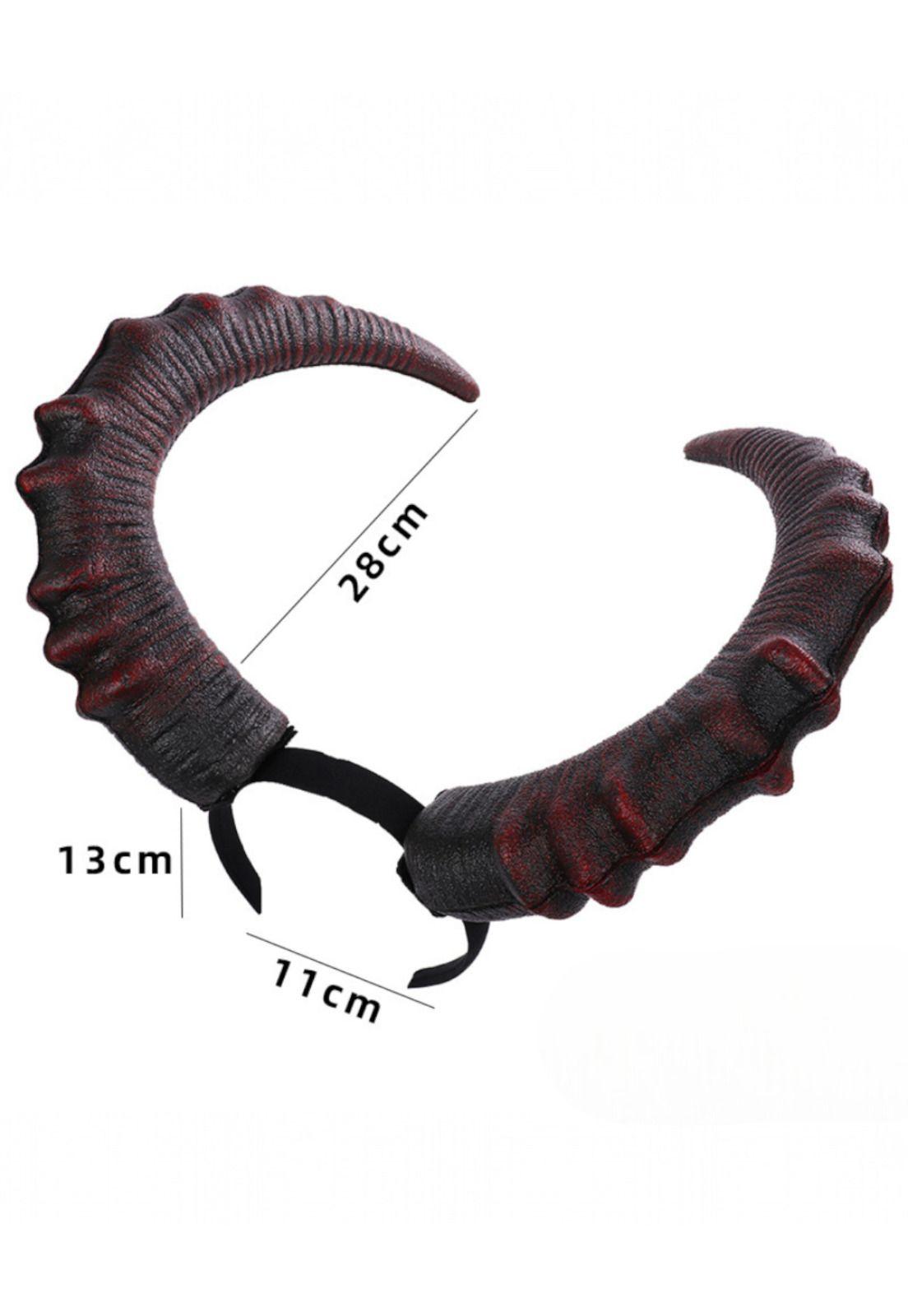 Cintillo Diadema Cuernos Demonio Disfraz Fiesta Halloween-4