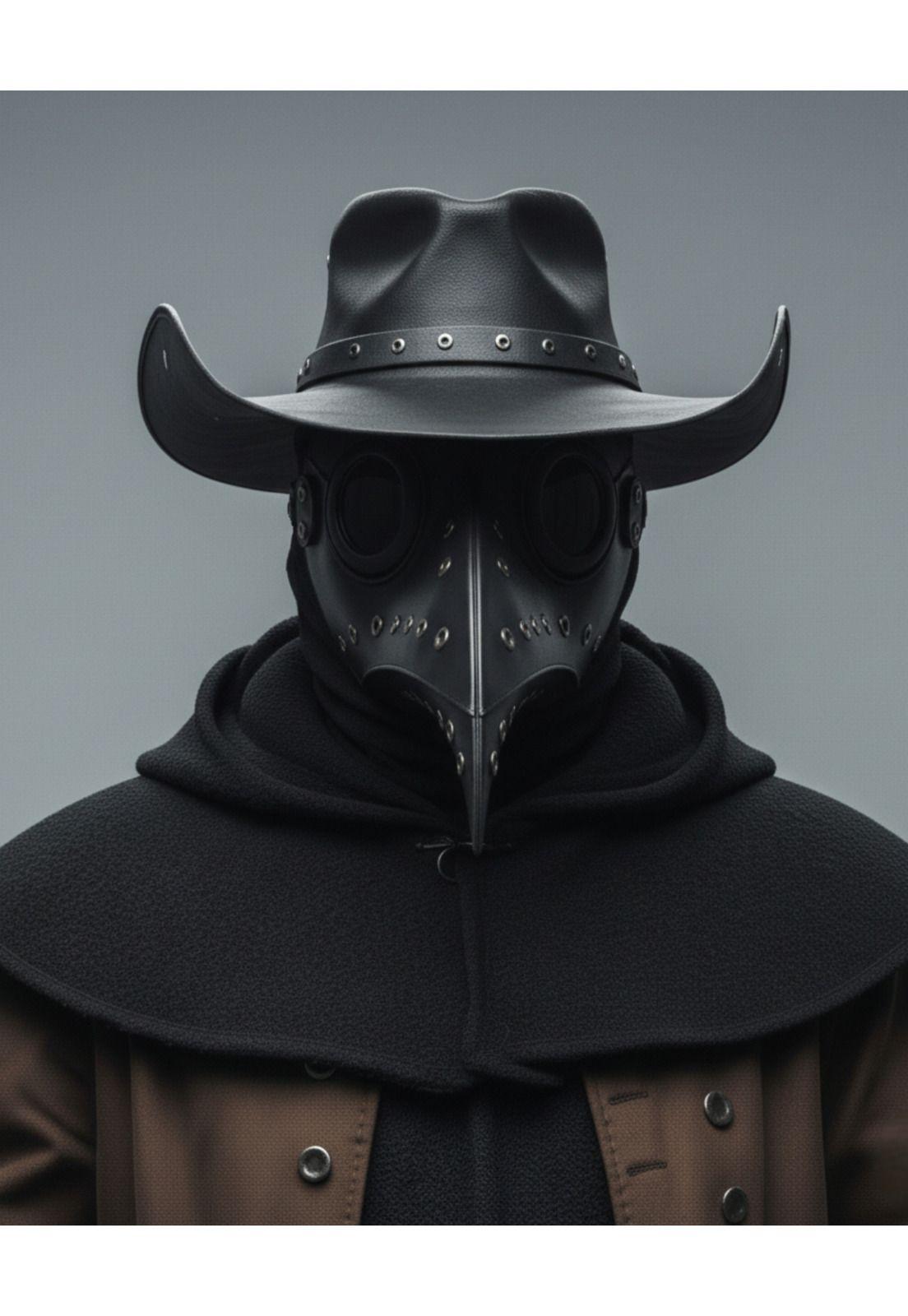 Mascara Cosplay Doctor Peste Negra y Steampunk Victoriano-4