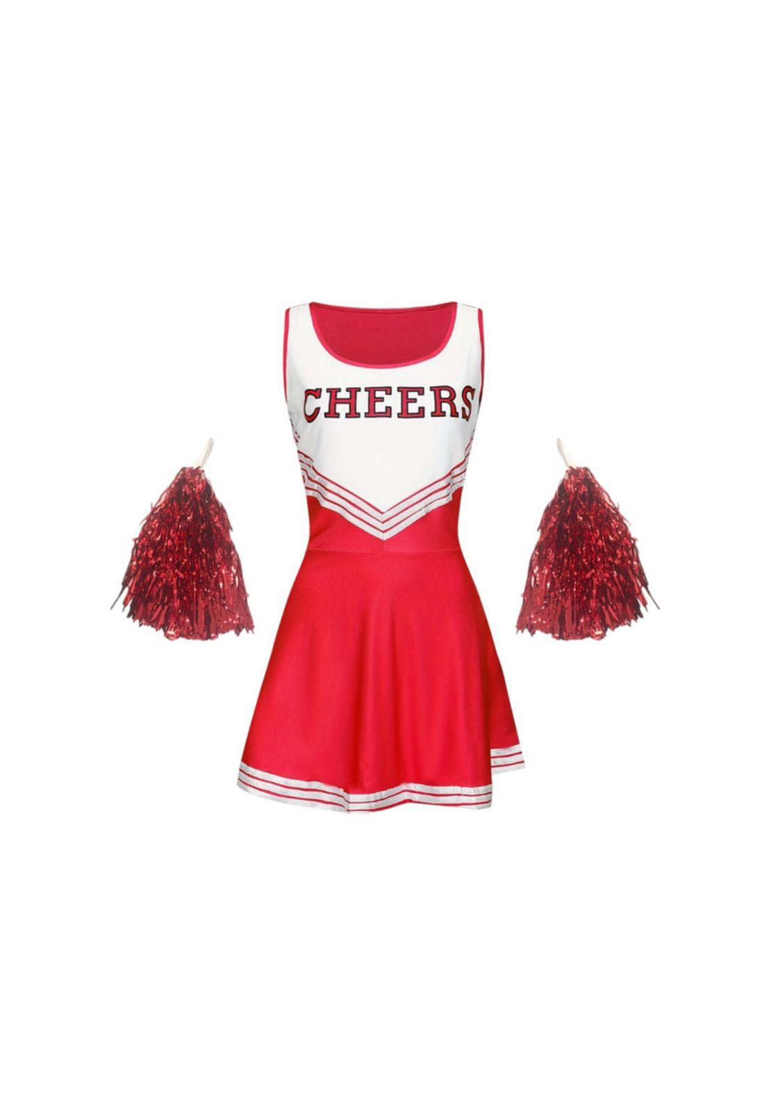 Disfraz Cosplay Cheerleader Animadora-0
