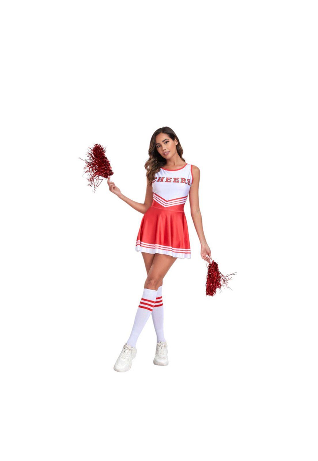Disfraz Cosplay Cheerleader Animadora-1