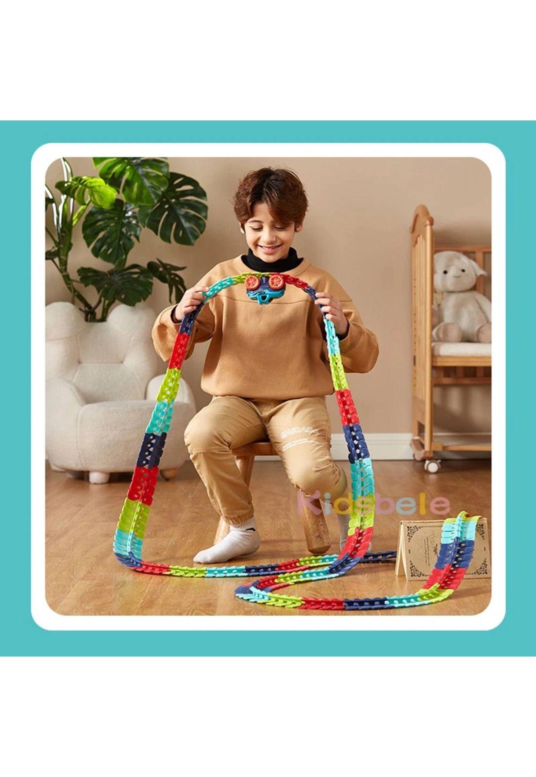 Autopista Magica Flexible Gravedad 0 184 Pcs para Niños-6
