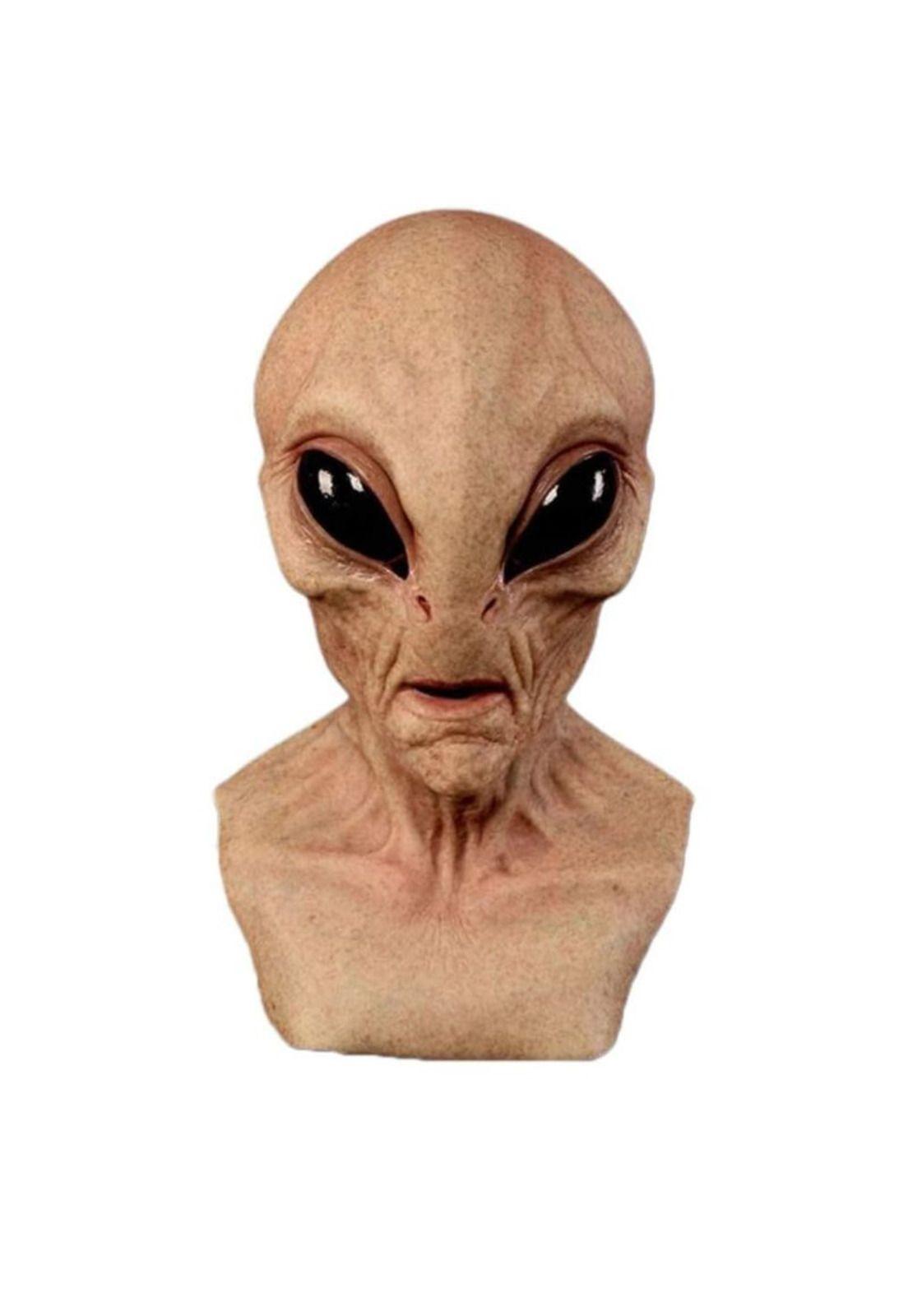 Mascara Alien de Terror Realista - Latex Halloween-0