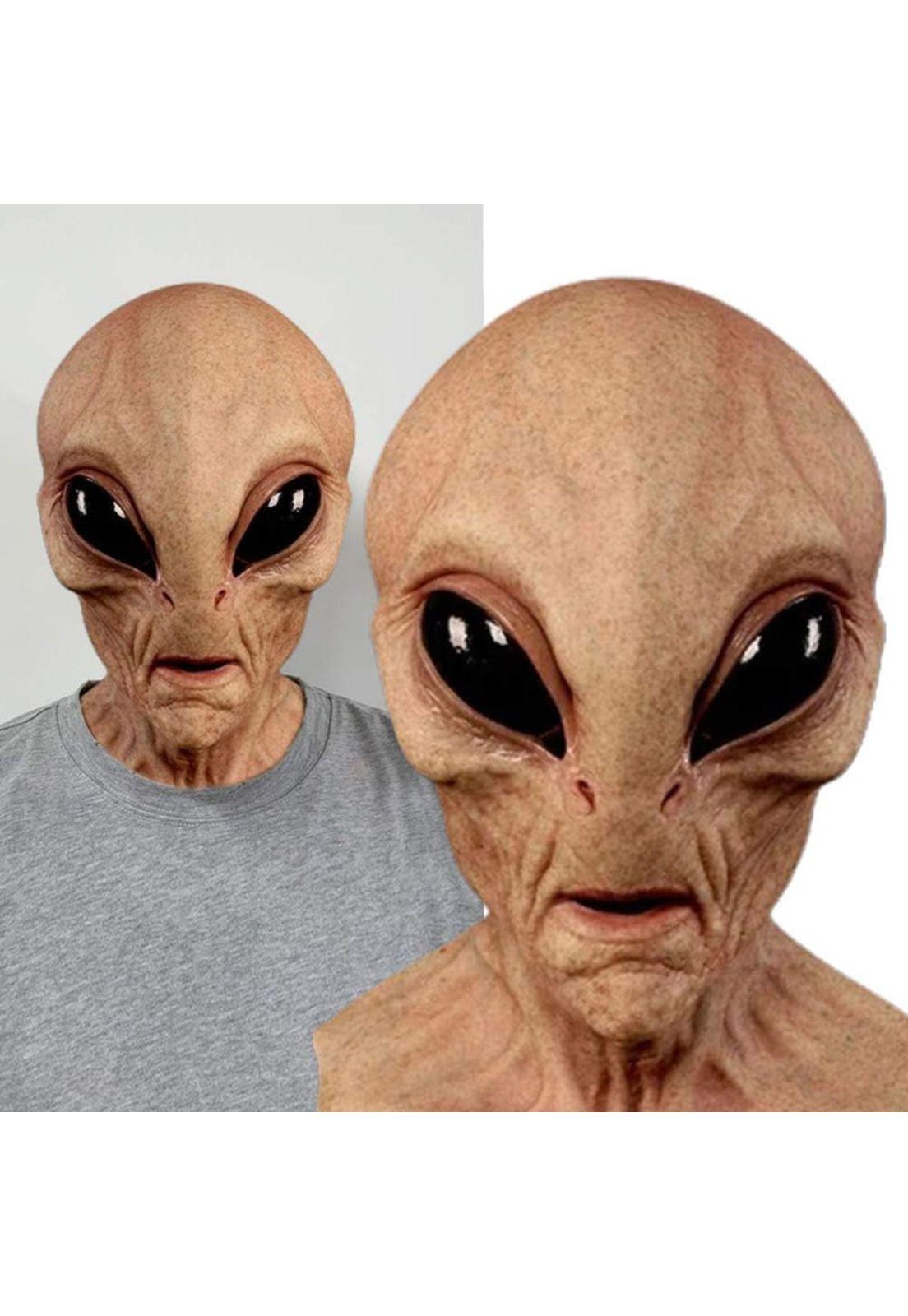 Mascara Alien de Terror Realista - Latex Halloween-5
