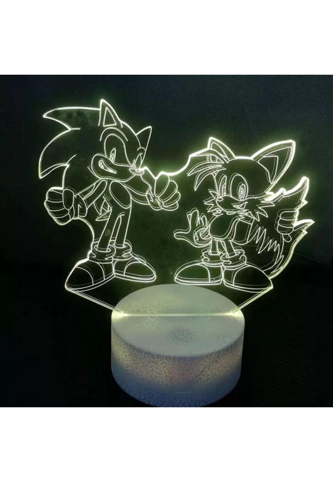 Lampara 3D Sonic-2